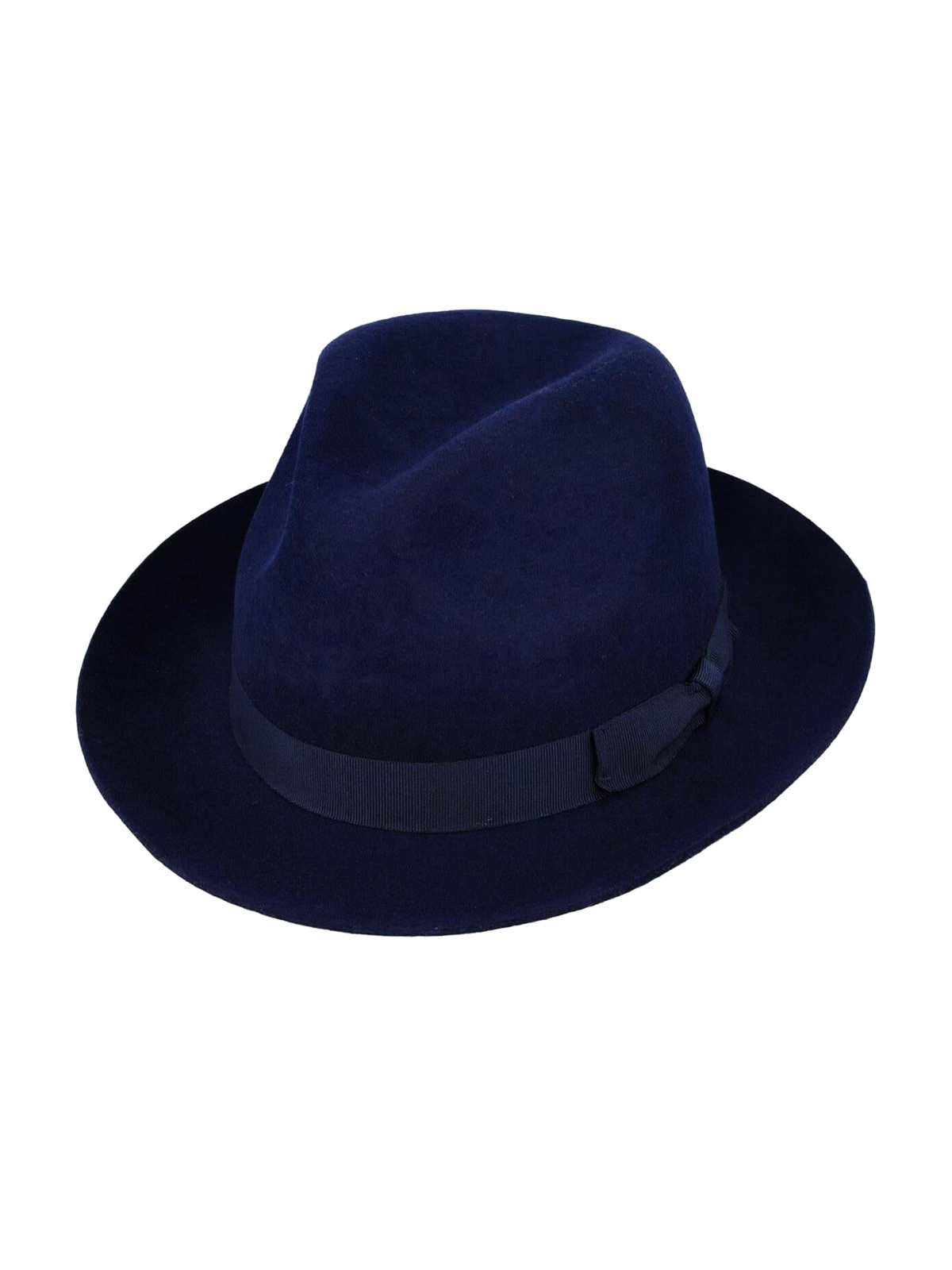 Navy 40s Style Wool Snap Brim Fedora – RevivalVintage