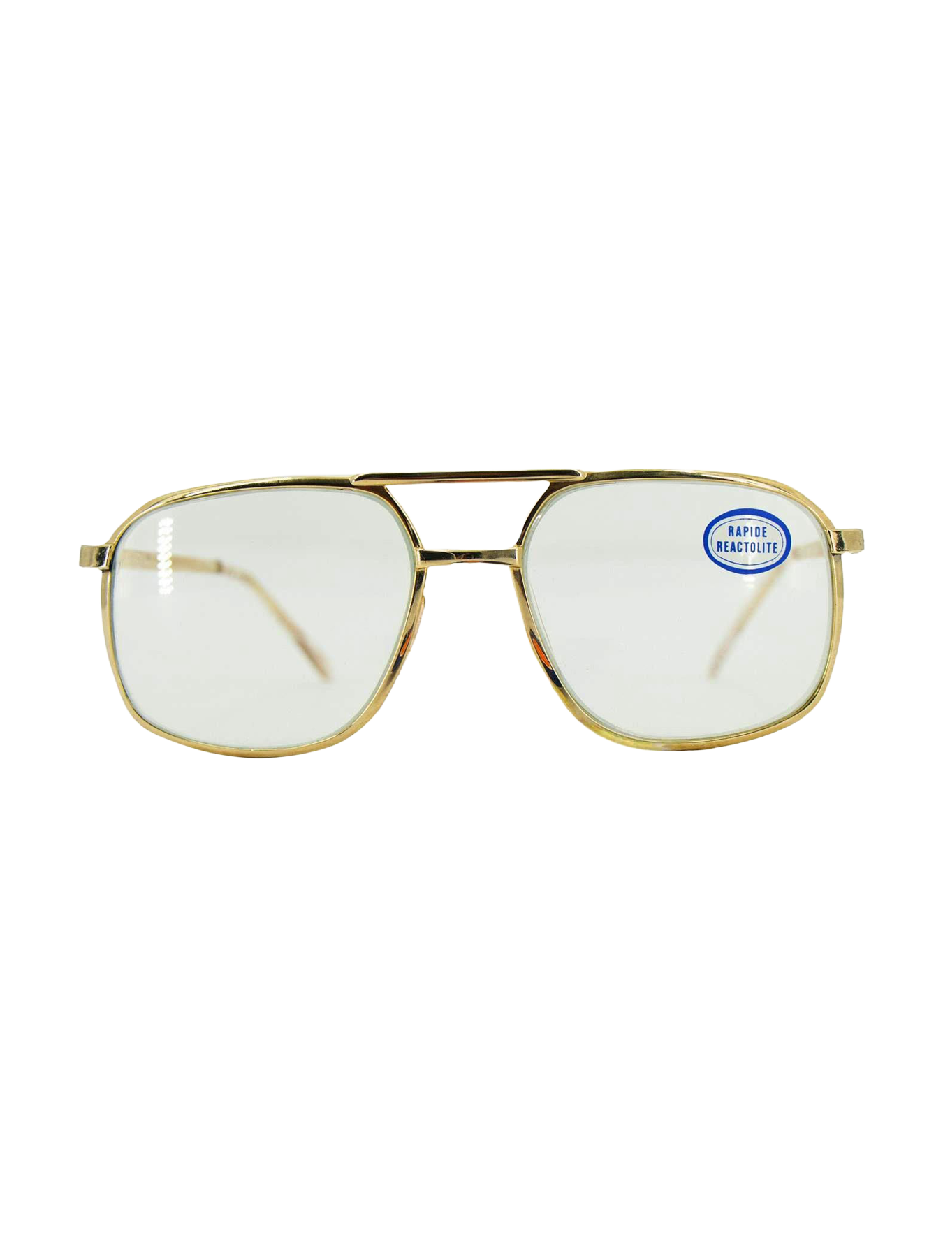 Original 1970s Betaview Aviator Gold Frame Glasses – RevivalVintage
