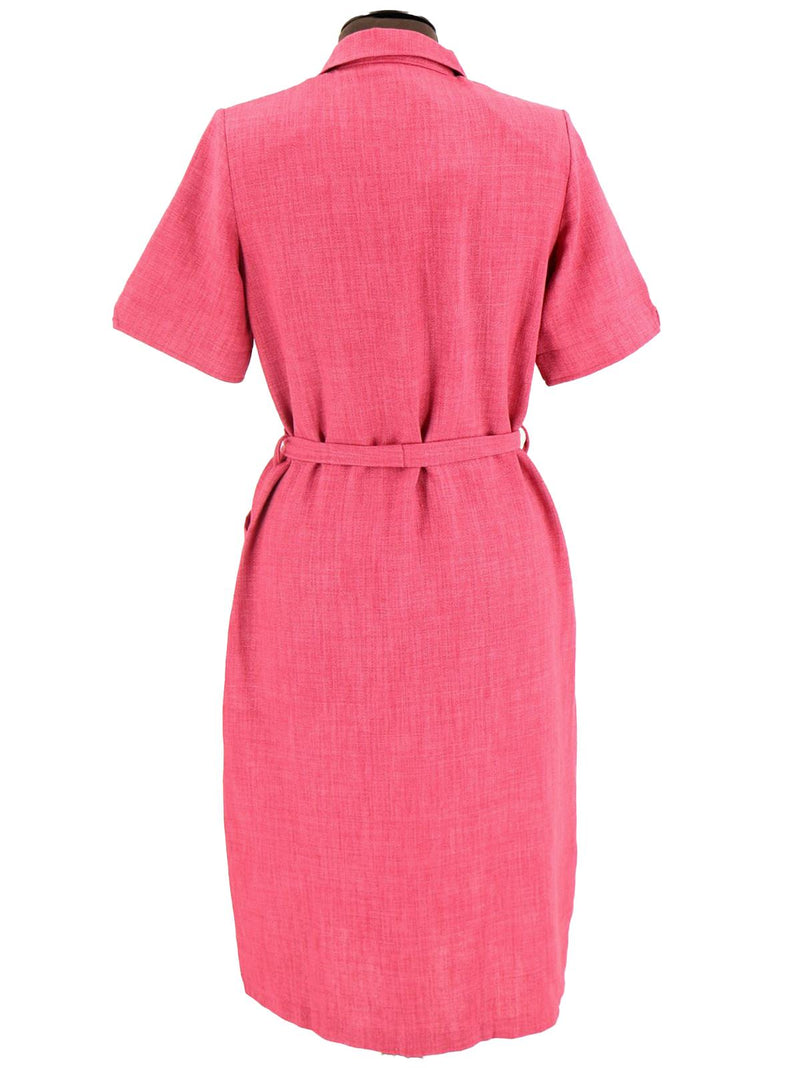 Vintage 1940s Style Pink Shift Dress
