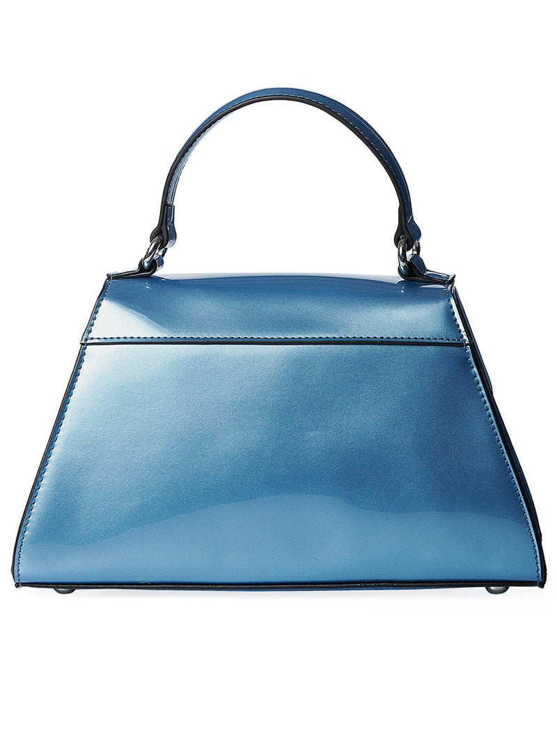 Rockabilly 1950s Vintage Style Blue Star Handbag