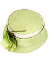 Shaped Apple Green 1950s Vintage Hat