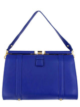 Blue Nostalgia Midcentury Style Frame Bag