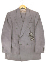 Grey Marl Double Breasted 1940s Style Suit