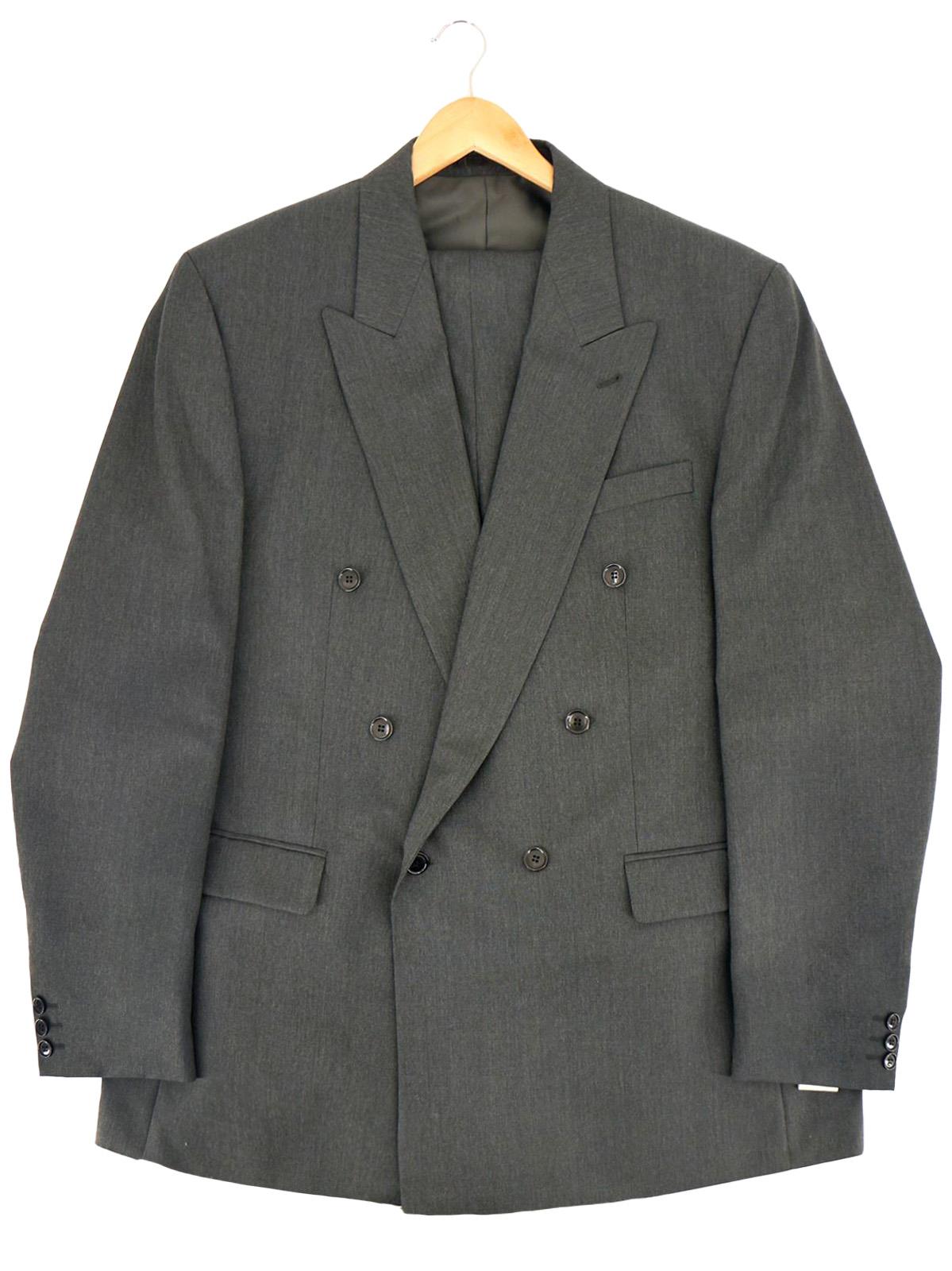 Dark Grey Deadstock 1940s Look Demob Suit – RevivalVintage