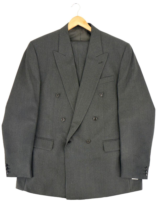 Dark Grey Deadstock 1940s Look Demob Suit