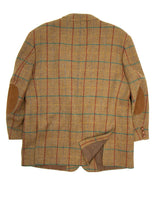 Four Pocket Check Daks Vintage Pure Wool Blazer