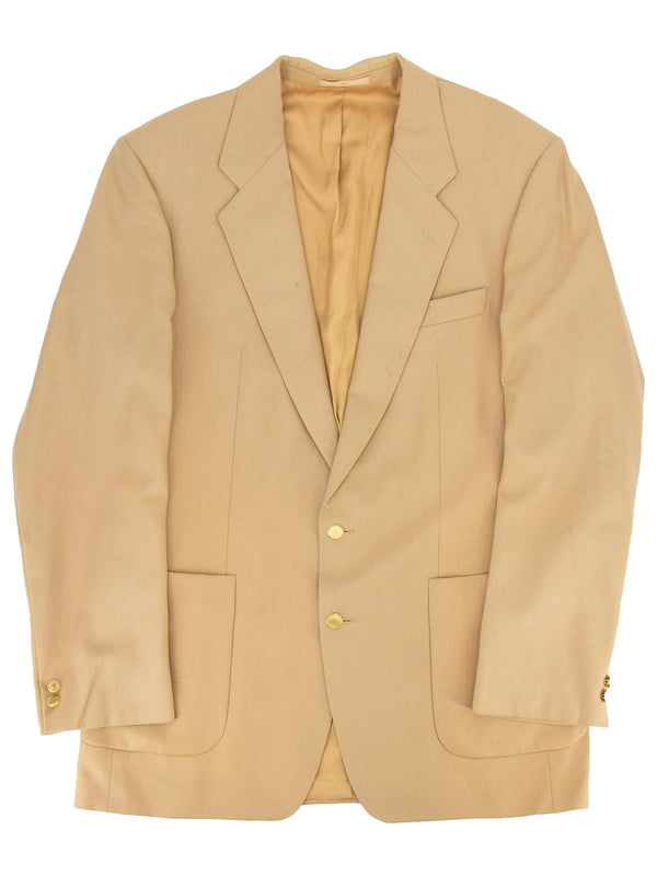 Vintage Marks & Spencer Camel Wool Mix Blazer Jacket