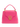 1960s Style Gold Oval Buckle Handbag - Rose Pink