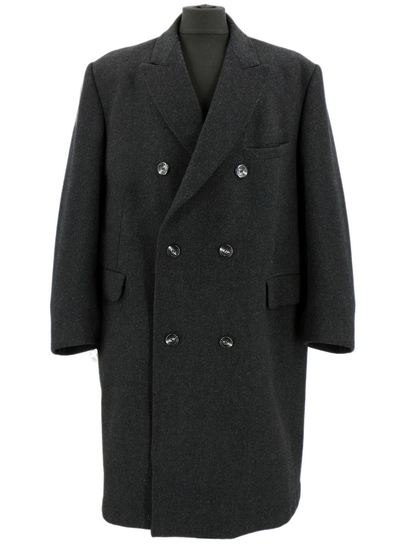 Black Double Breasted True Vintage Coat