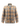 1940s Vintage Style Check Downtime Jacket - Caramel