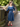 Socialite Serenade 1940s Sweetheart Neckline Dress - Sapphire Night