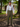 Clubman Houndstooth Check Fishtail Trousers - Moss Green