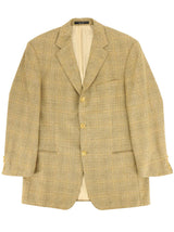 Vintage Hugo Boss Merino Wool Check Blazer