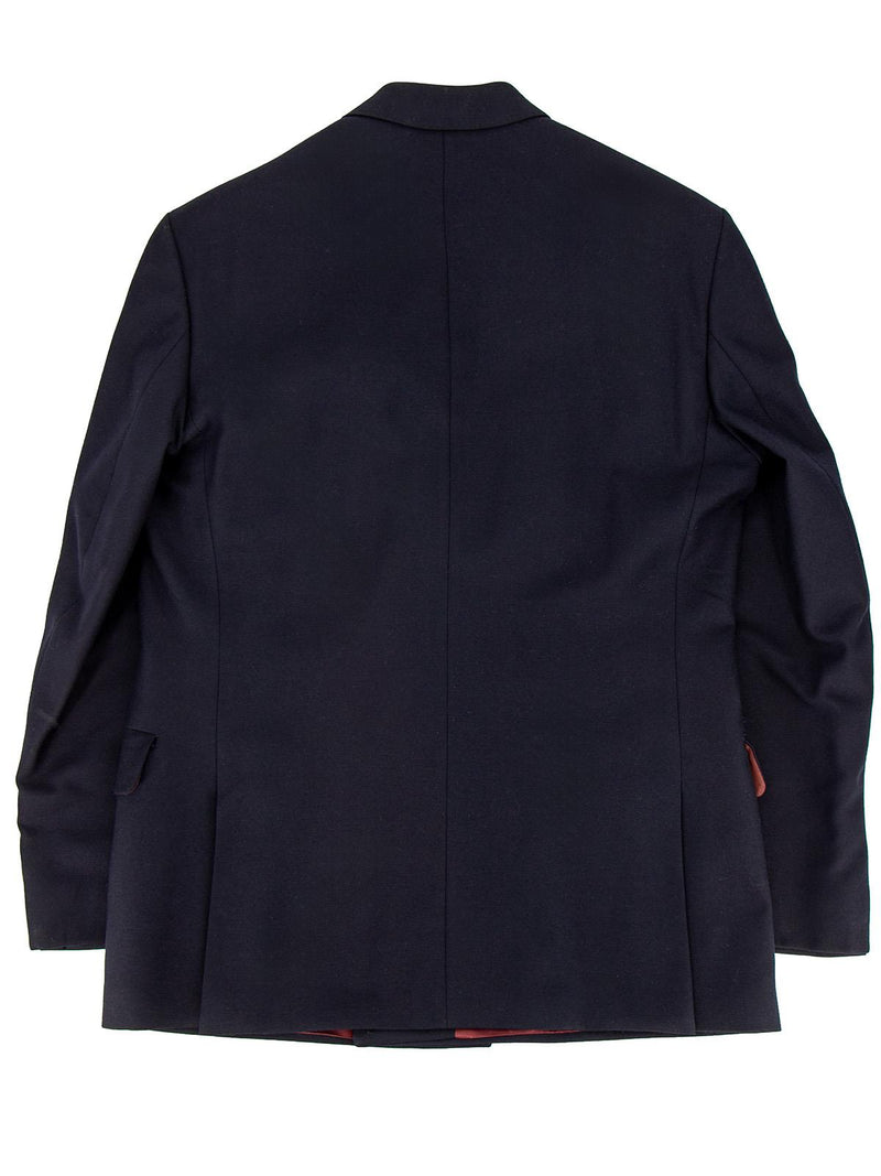 Navy Blue Magee Pure Wool Vintage Jacket