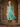 1940s Vintage Look Reminisce Dress - Green Florals