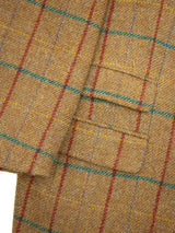 Four Pocket Check Daks Vintage Pure Wool Blazer