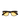 Vintage Style Square Sunglasses Yellow Lenses - Black