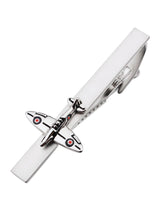 1940s Nostalgia WW2 RAF Spitfire Tie Clip