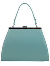 Midcentury Vintage Yesteryear Frame Bag - Jade Green