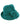 Vintage Style Teal Green Wool Felt 1940s Trilby Hat