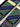 Vintage Albert Thurston Green & Navy Striped Braces