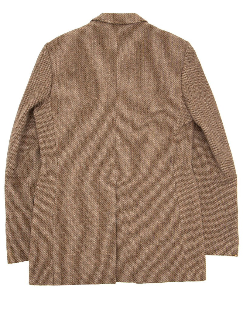 Vintage Tweed Safari Style Sports Jacket