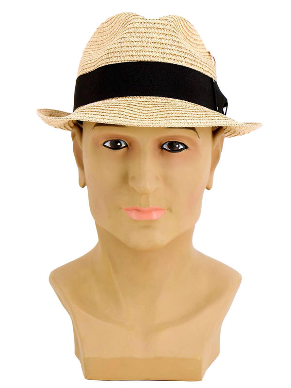 Vintage Inspired Mens Trilby Sun Hat