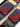 Albert Thurston Navy & Red Diagonal Stripe Braces