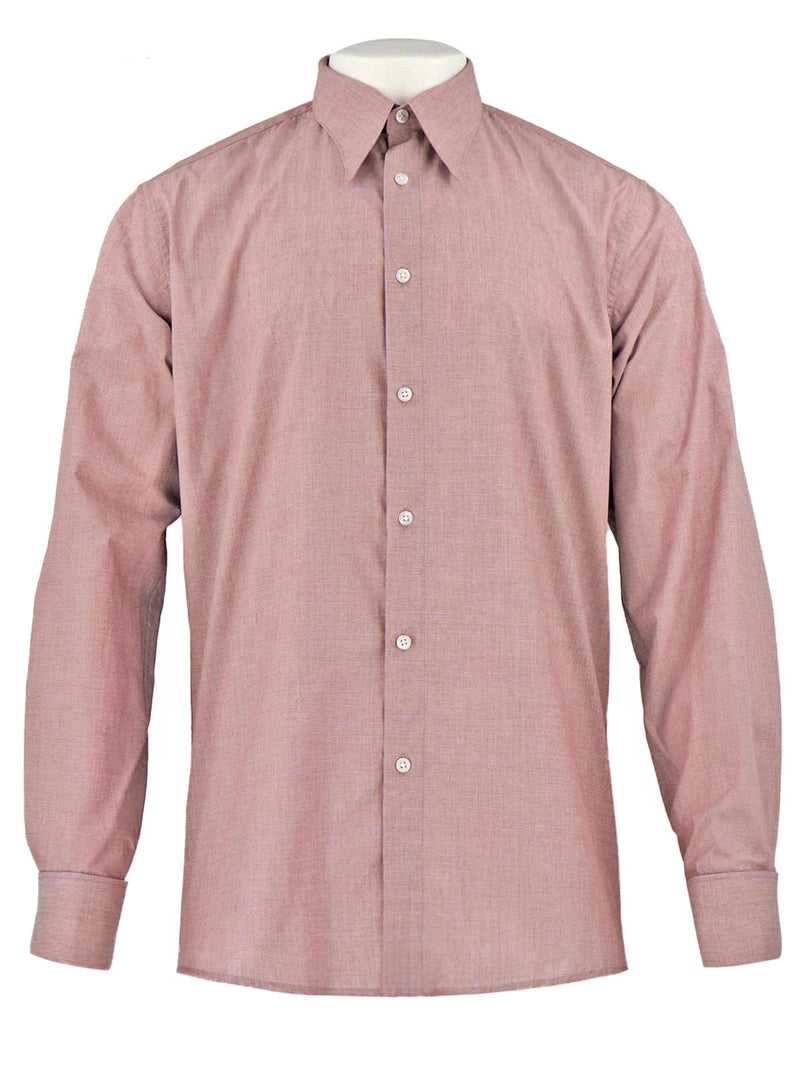 1940s Spearpoint Collar Shirt - Rosehip