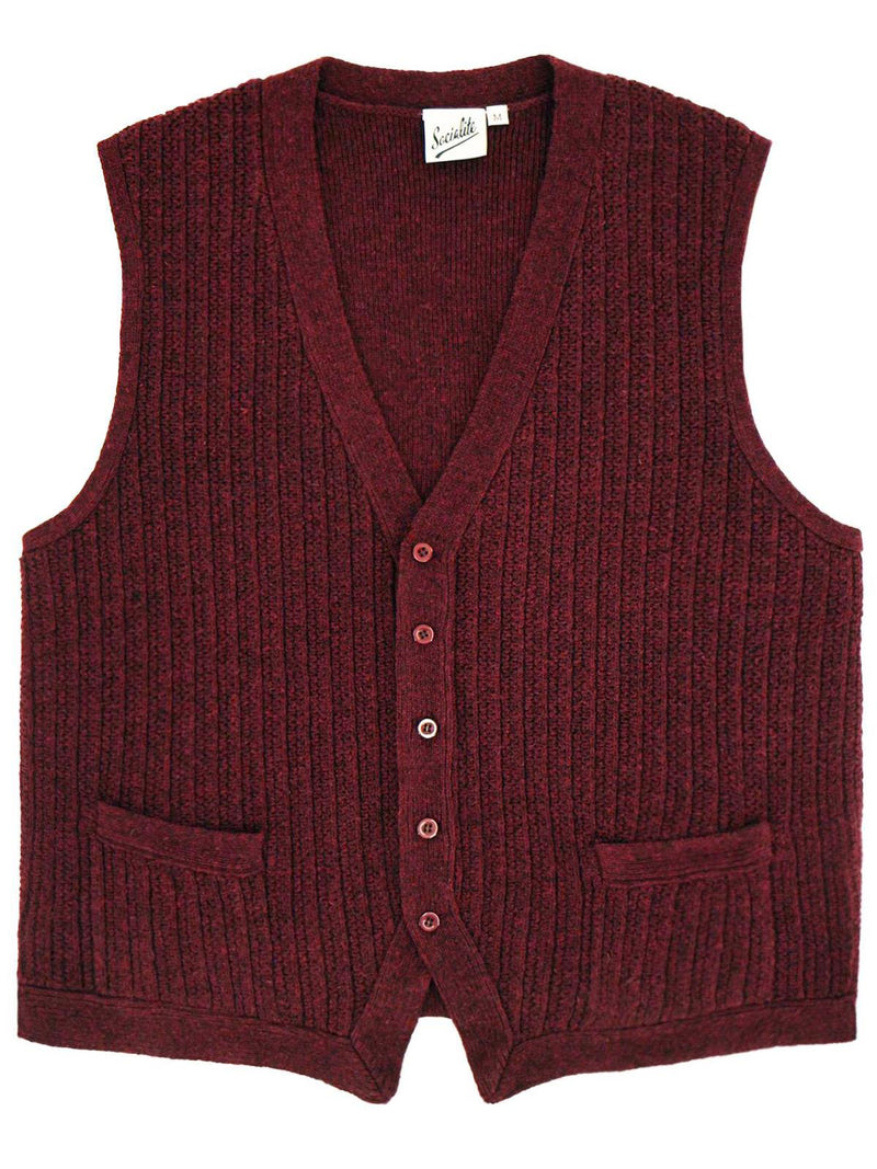 Knitwear waistcoat best sale