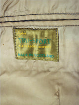 Vintage Tan Check Pattern 1960s Jacket