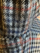 Vintage Grey Check Wool Jacket