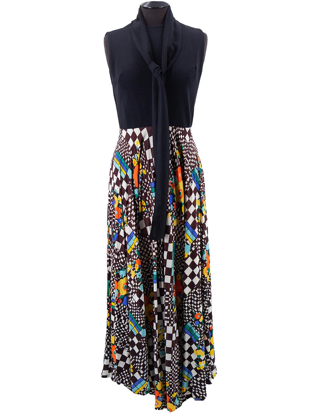 True Vintage 1970s Psychedelic Maxi Dress – RevivalVintage