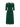 40s Style Green Dress Spot Shoulder Feature