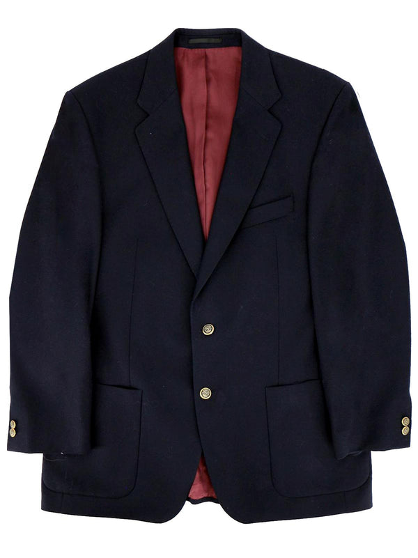 Navy Blue Single Breasted Vintage Magee Blazer