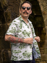 Hawaiian Leisure Shirt - Green Island