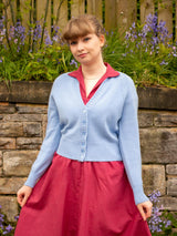 Midcentury Vintage Daydream Cardigan in Bonbon