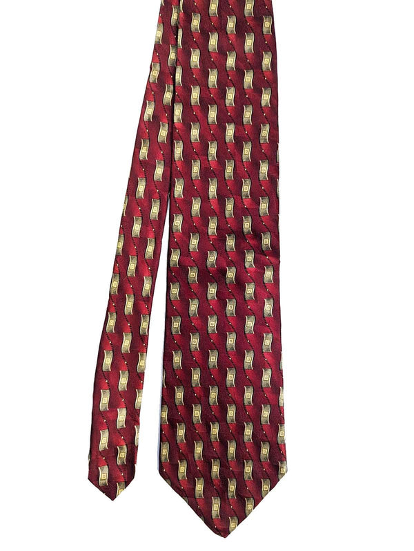 Vintage Silk Tie By Rowntree & Yorke