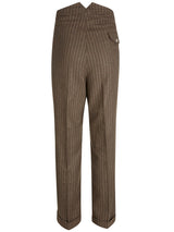 1940s Vintage Deliverance Demob Suit in Brown