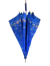 Blue Cottage Umbrella With Lucite Handle