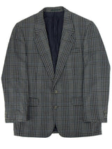 Vintage Dunn & Co. Grey Check Wool Jacket