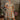 Woman in 1940s Vintage Melody Shirtwaist Dress in Gridlock orange check with hand in pocket