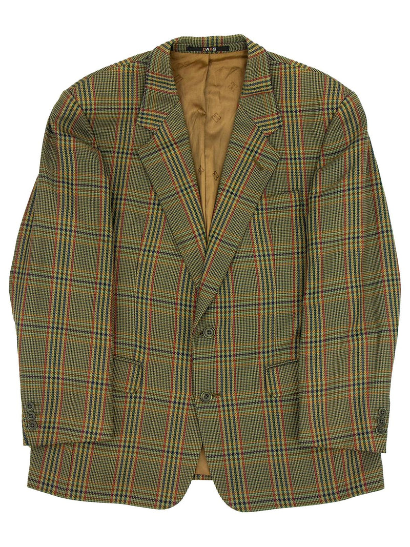 True Vintage Daks 100% Wool Check Jacket