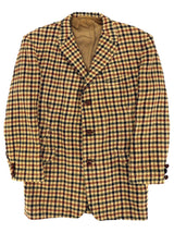 Bold Wool Check Vintage Tattersal Tweed Jacket