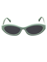 Fifties Rounded Catseye Retro Sunglasses Mint Green