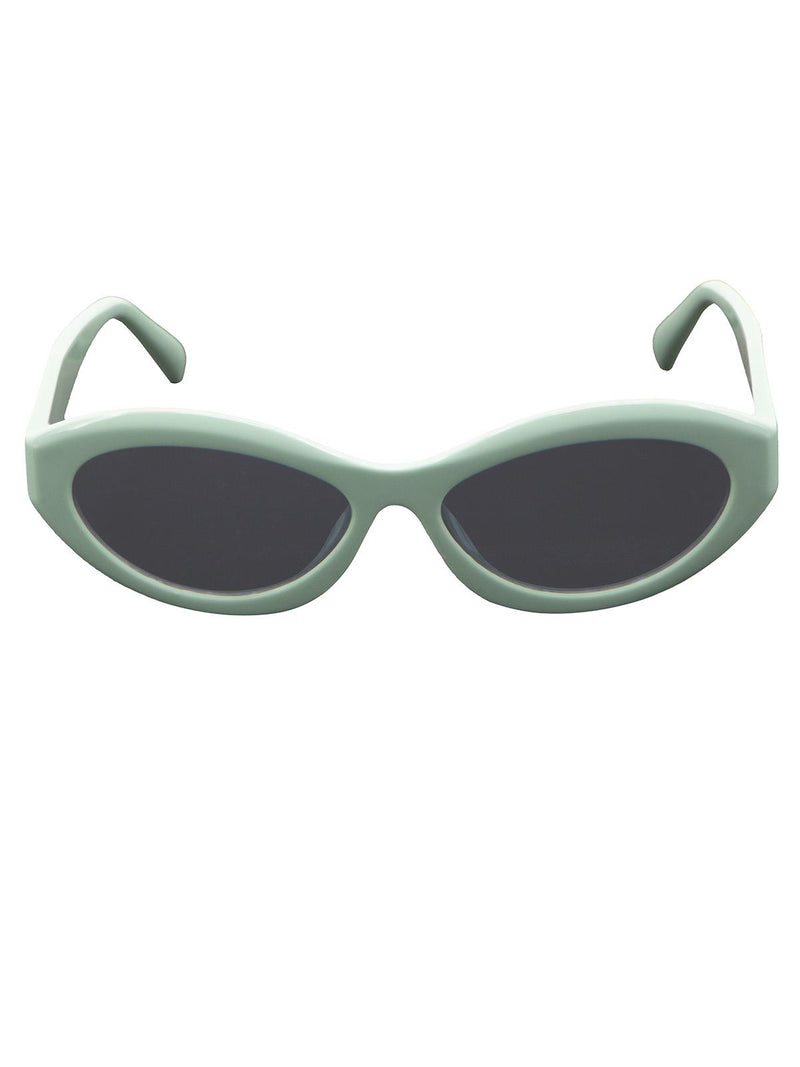 Fifties Rounded Catseye Retro Sunglasses Mint Green