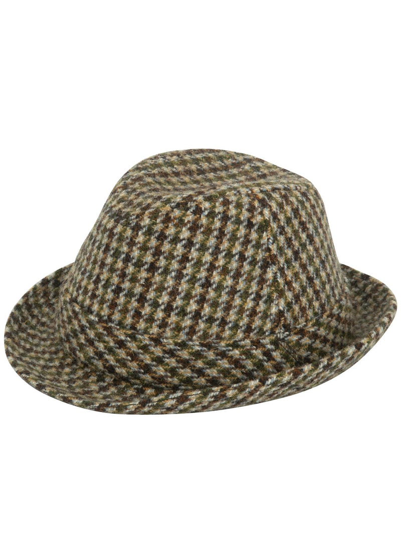 Harris Tweed Womens Trilby By Dunn & Co