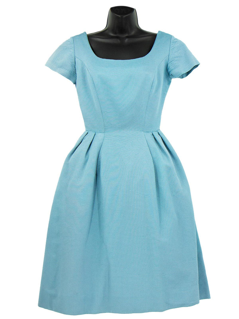 Vintage 1950s Light Blue Cocktail Dress