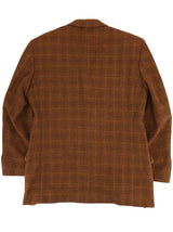Brown Tweed Fine Check Vintage Jacket