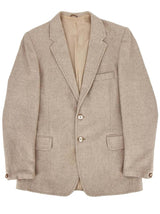 Hardy Amies Oatmeal Beige Vintage Blazer